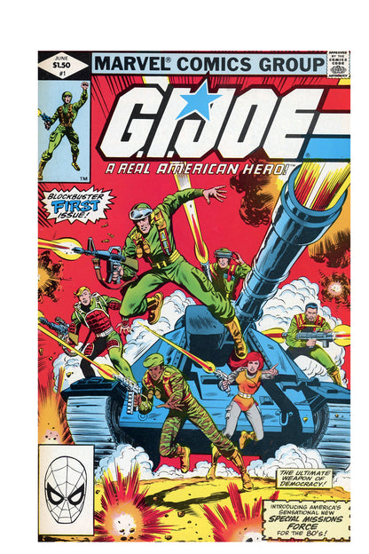 G.I. Joe A Real American Hero #1 | Marvel Comics | 1982 | Key | VF/NM