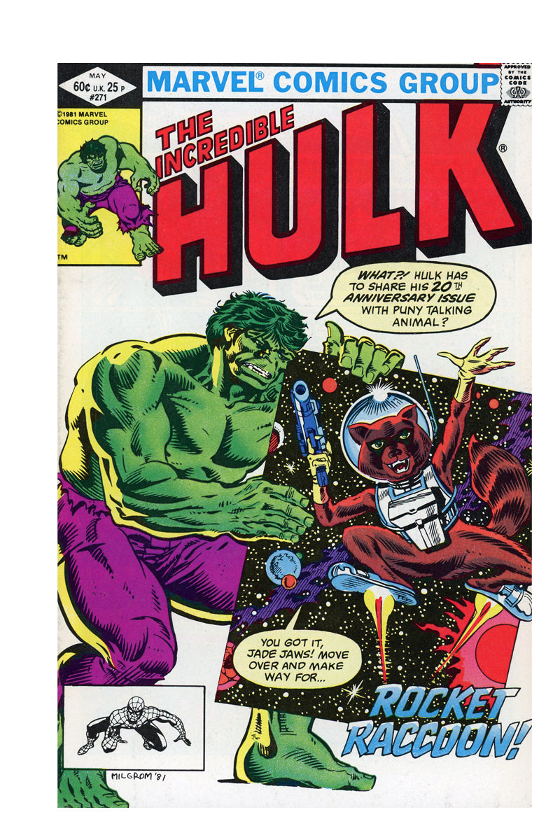Incredible Hulk #271 | 1st Appearance of Rocket Raccoon | May 1982 | Key | VF/NM