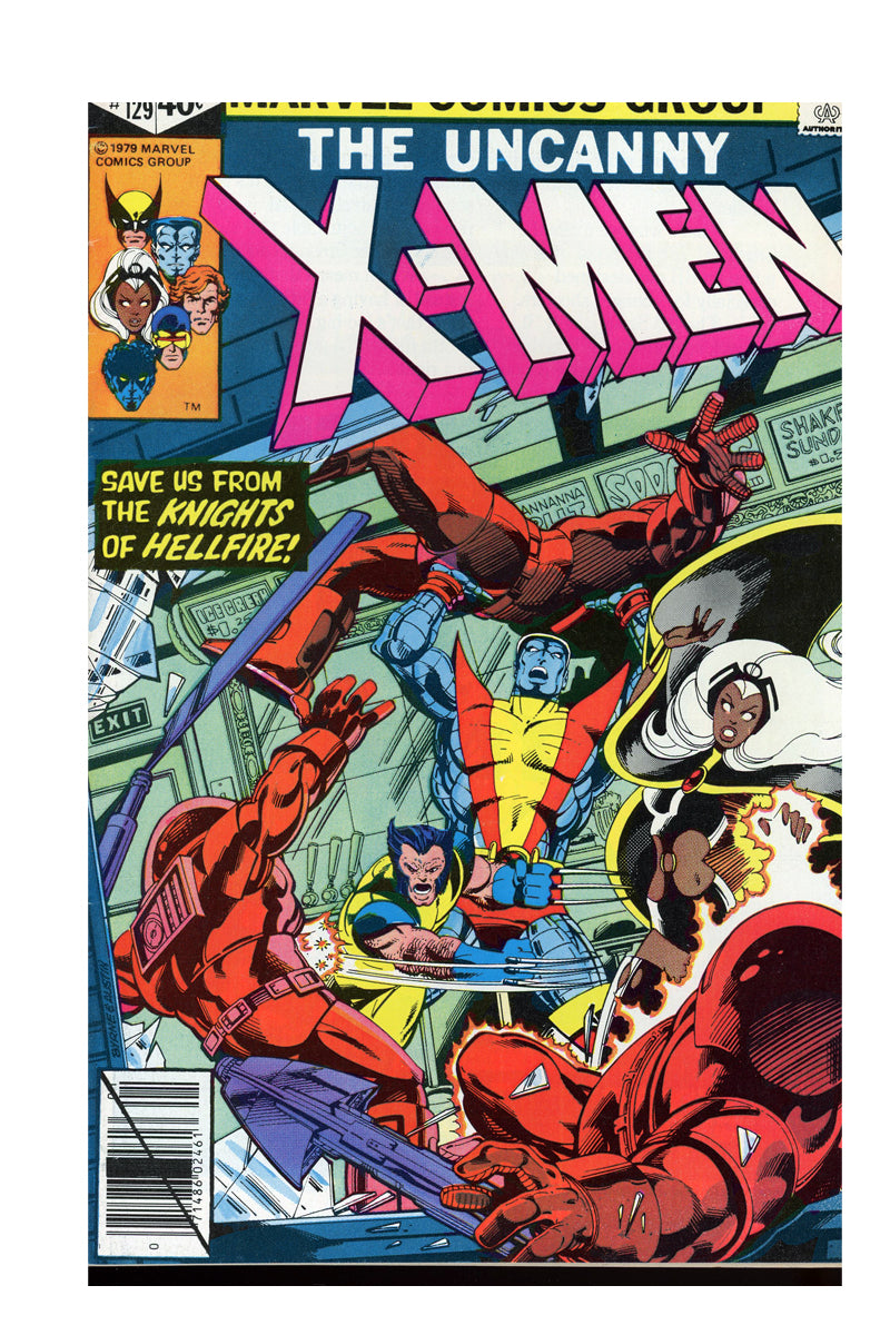 Uncanny X-Men #129 | 1st Appearance of Kitty Pryde & Emma Frost | Marvel 1980 | Key | VF