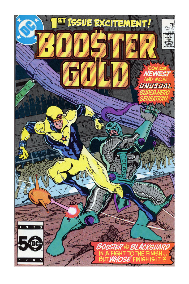 Booster Gold #1 (1986) | 1st Appearance & Origin of Booster Gold | Key | VF/NM