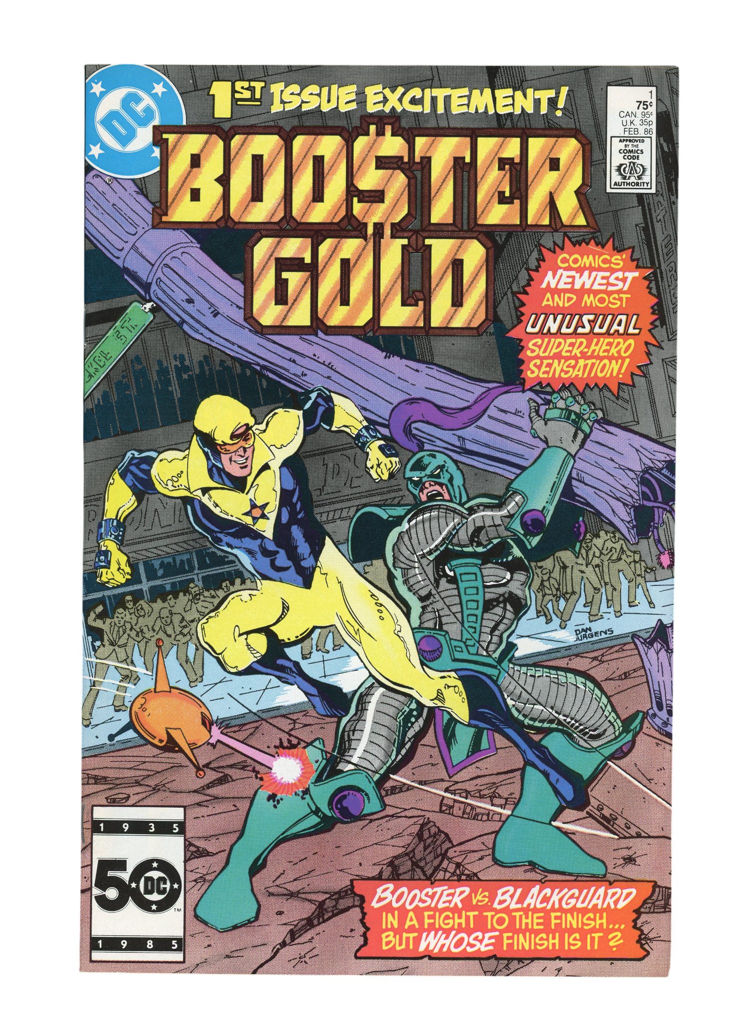 Booster Gold #1 (1986) | 1st Appearance & Origin of Booster Gold | Key | VF/NM