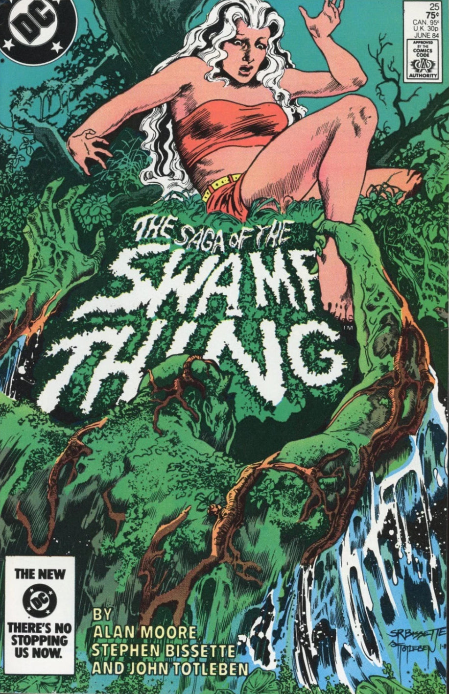 Saga of The Swamp Thing #25 | 1st cameo of John Constantine | 1984 | VF