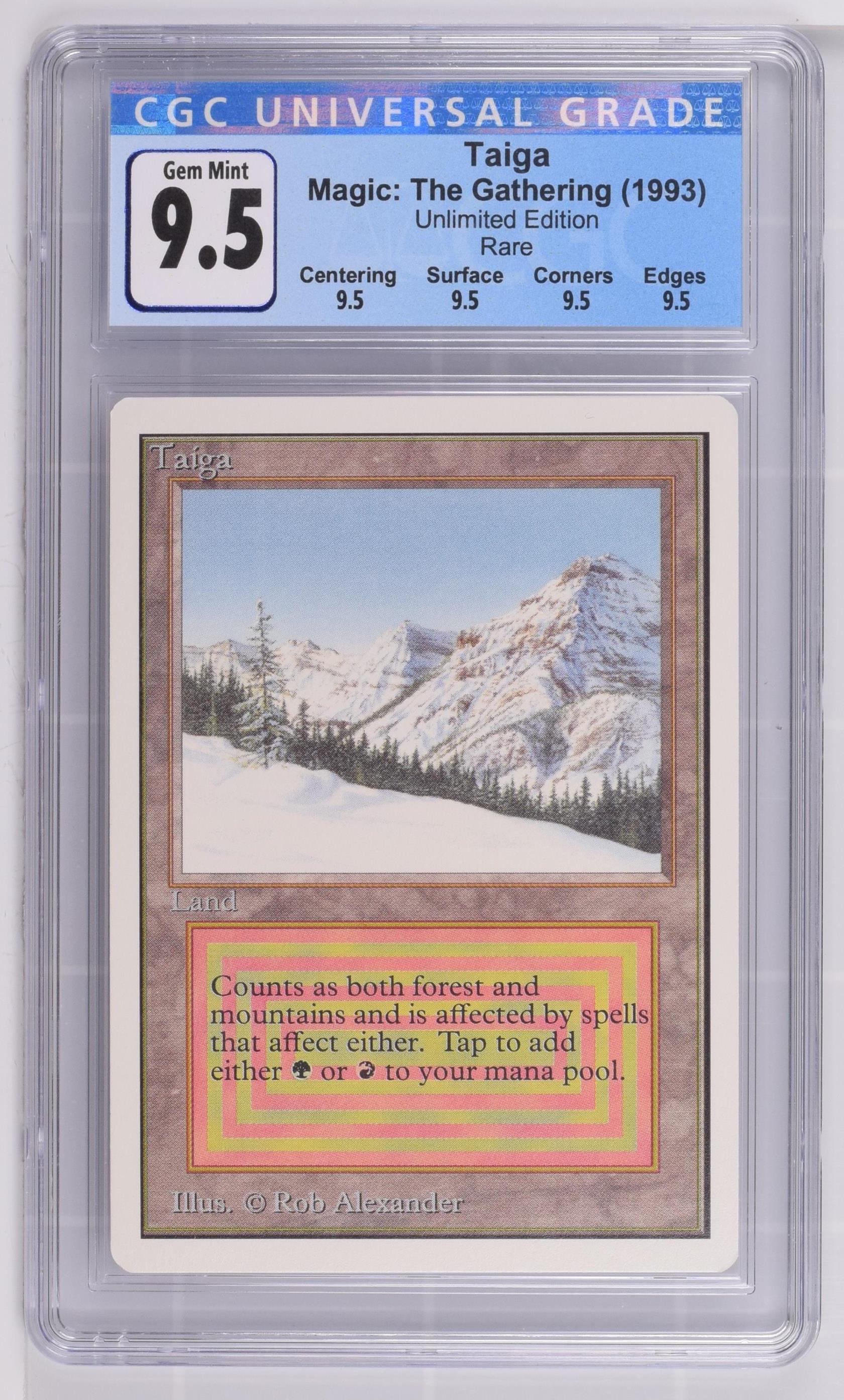 Taiga | Unlimited Edition | Rare | CGC | Gem Mint 9.5